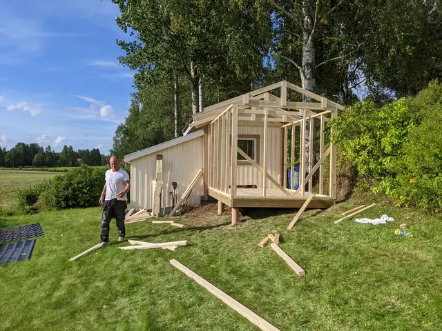 Färdig mindre byggnad
