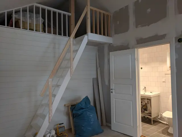 Invändigt bygg- och renoveringsarbete utfört av Constructor