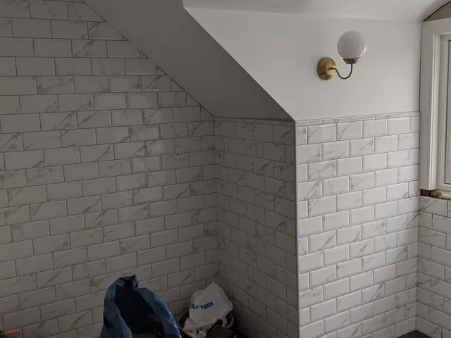 Färdigt våtrumsarbete